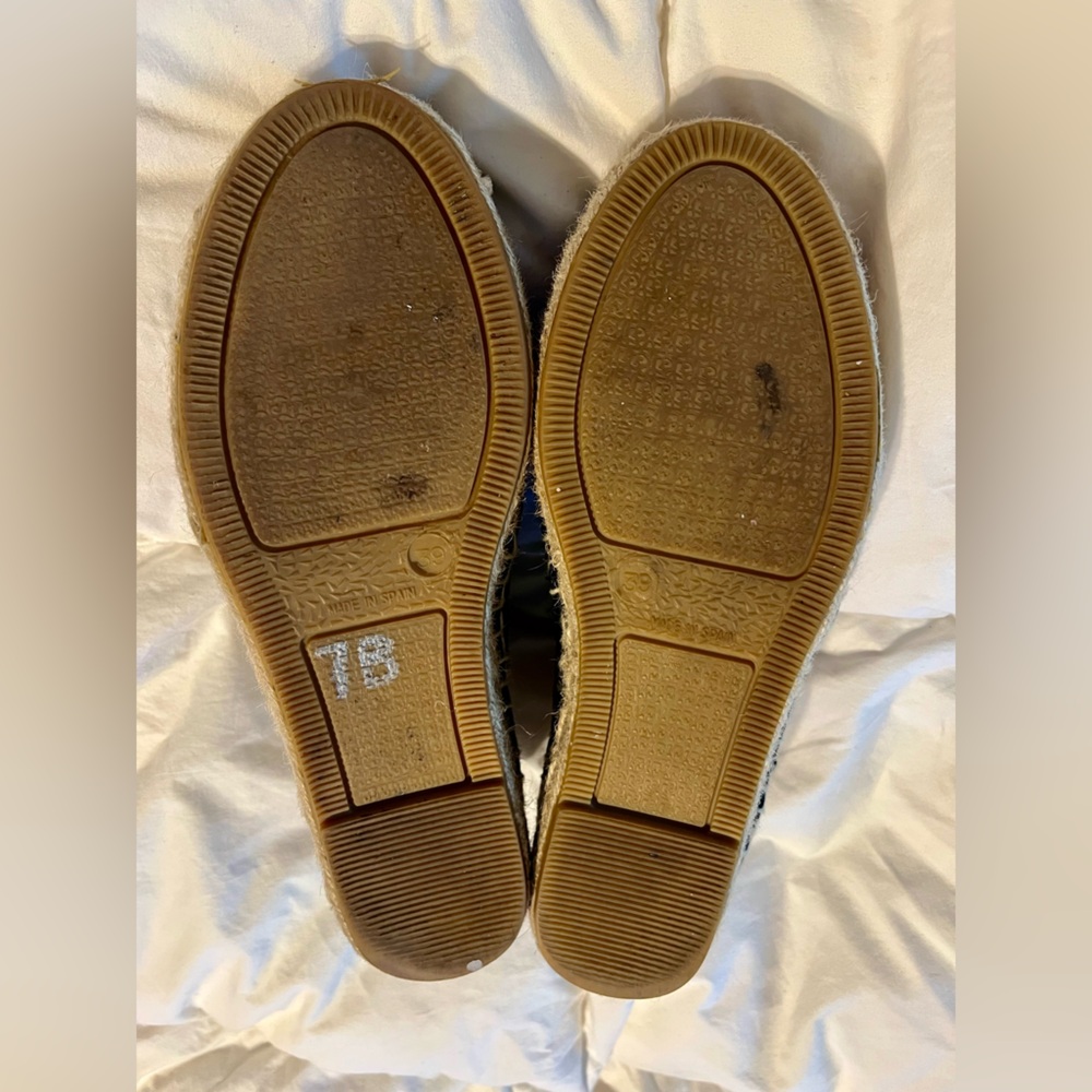 Johnny Was Black Aldorna Embroidery Espadrille Slip On  Shoe EUR 39 - Picture 8 of 12